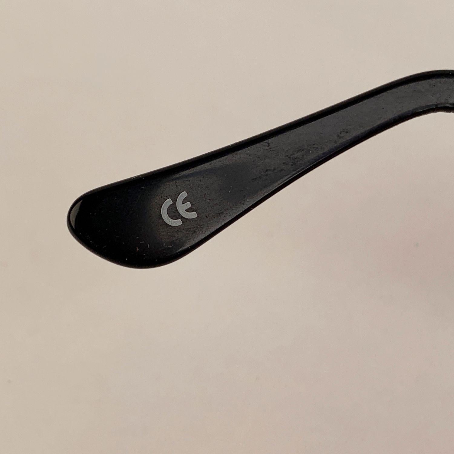Black Gianni Versace Vintage Medusa Mint Sunglasses Mod S97 60-14 145mm