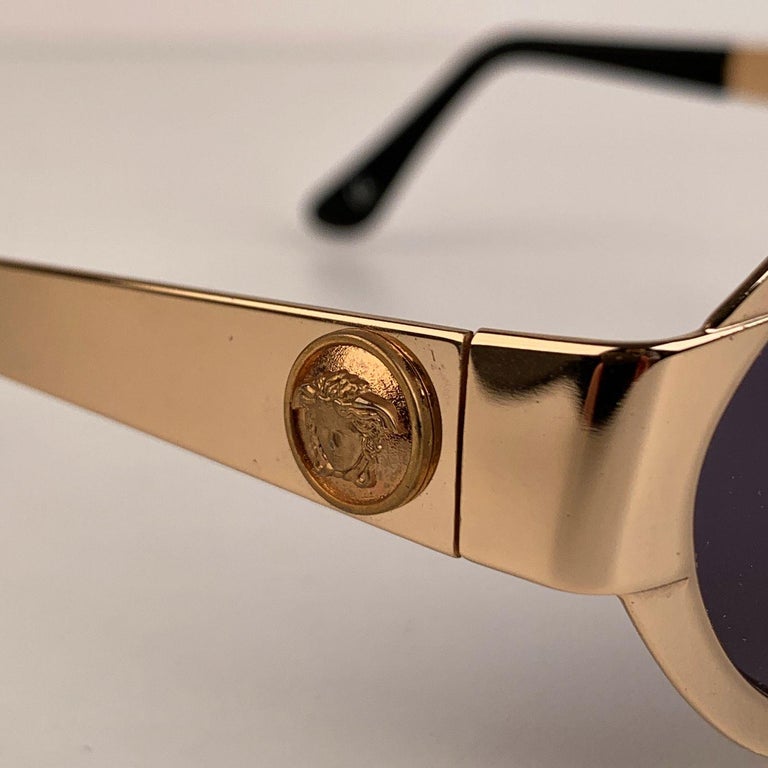Gianni Versace Vintage Medusa Mint Sunglasses Mod S97 60-14 145mm at 1stDibs