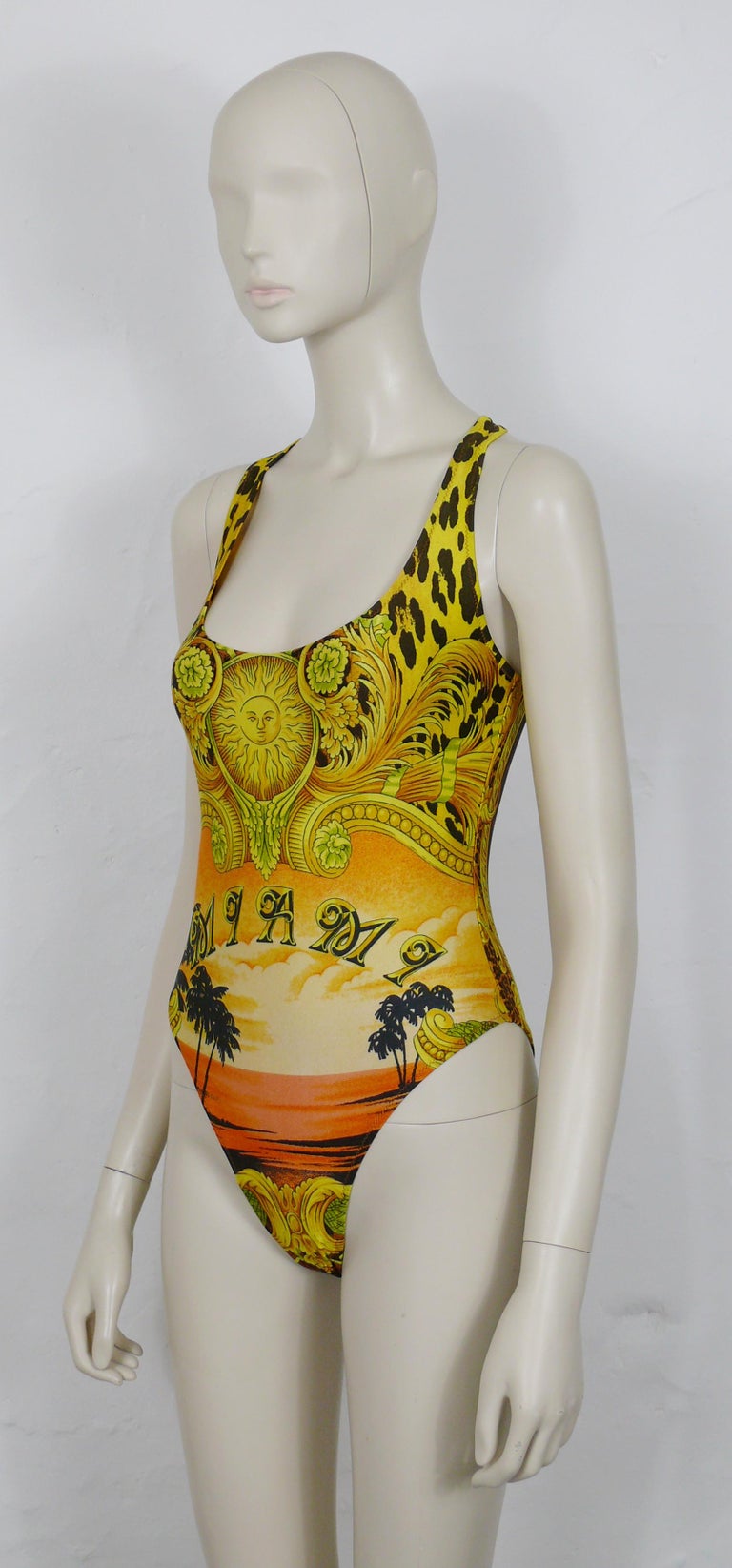 Vintage versace swimsuit on sale