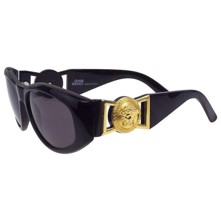 Gianni Versace Vintage Mod 424 Sunglasses For Sale at 1stDibs