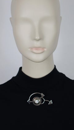 GIANNI VERSACE Vintage Modernist Brooch