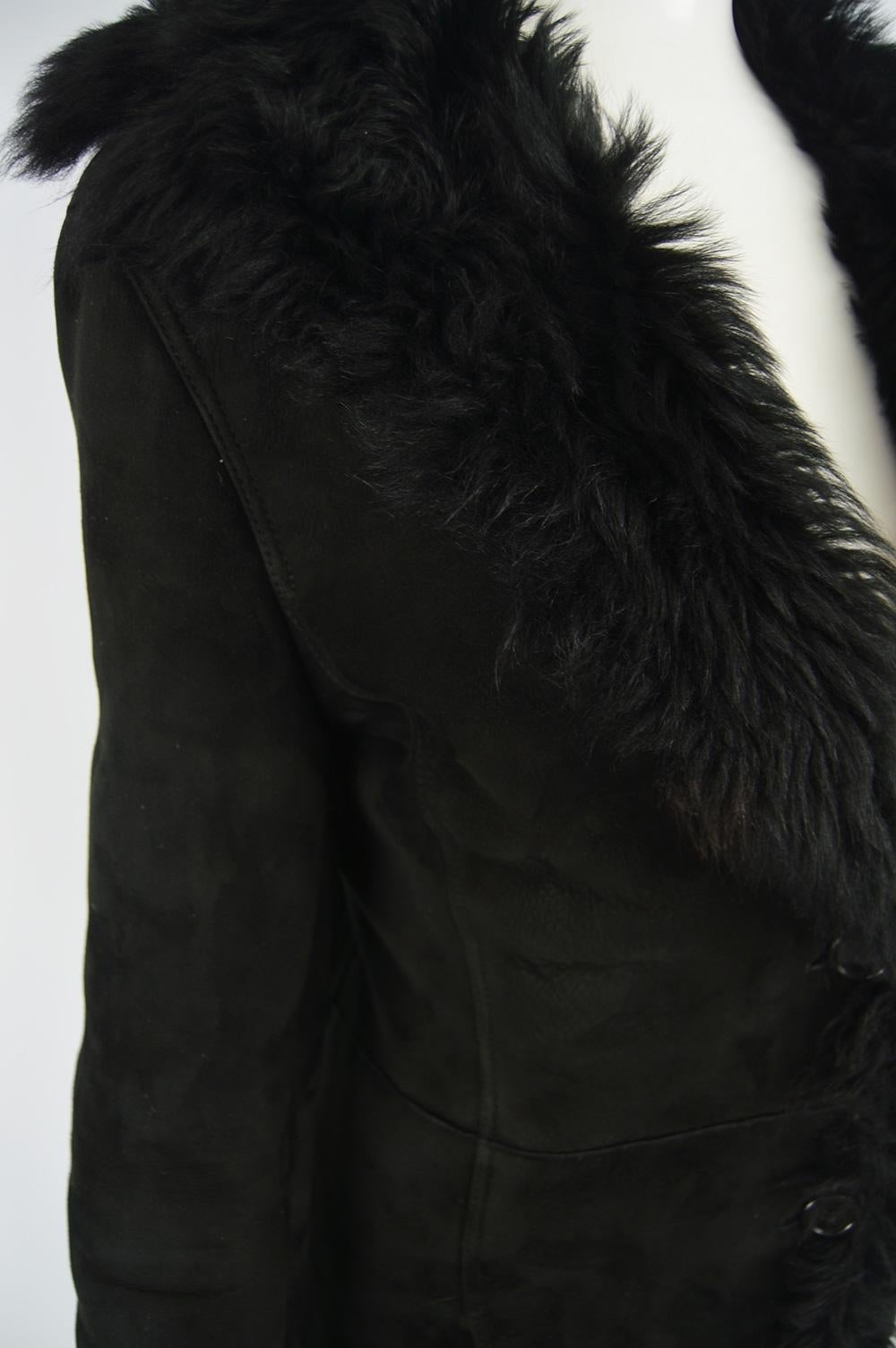 versace shearling jacket