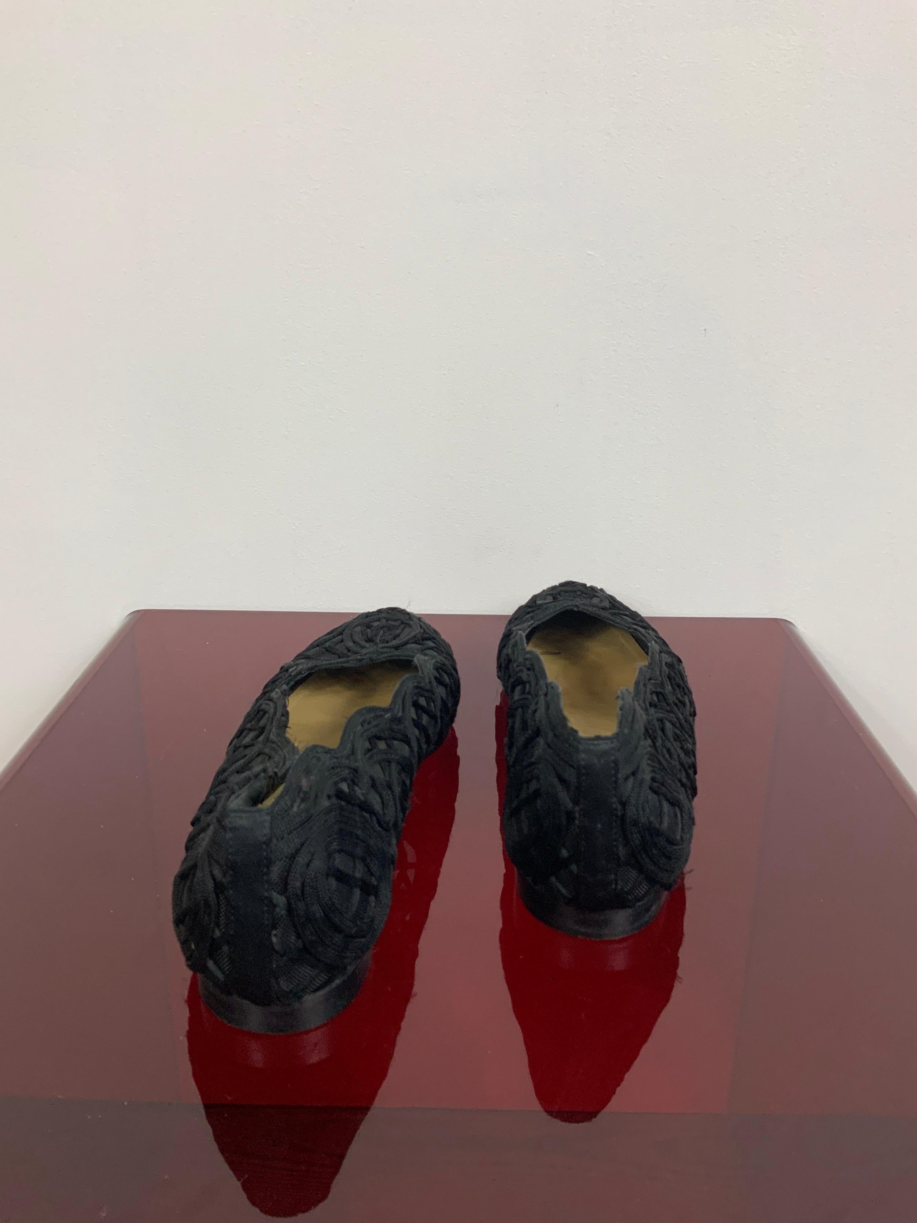 Gianni Versace vintage silk ballerinas  1