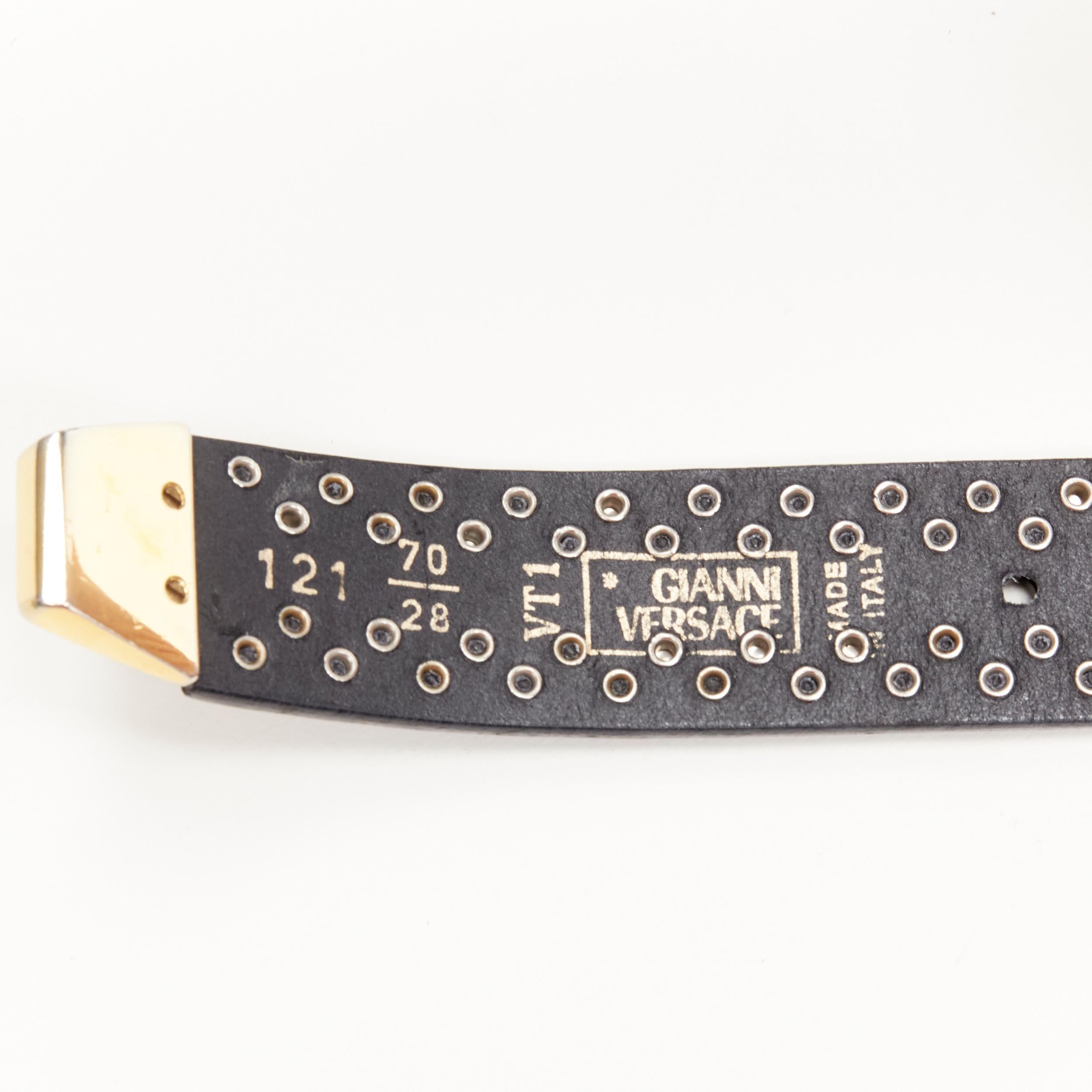 versace vintage belt