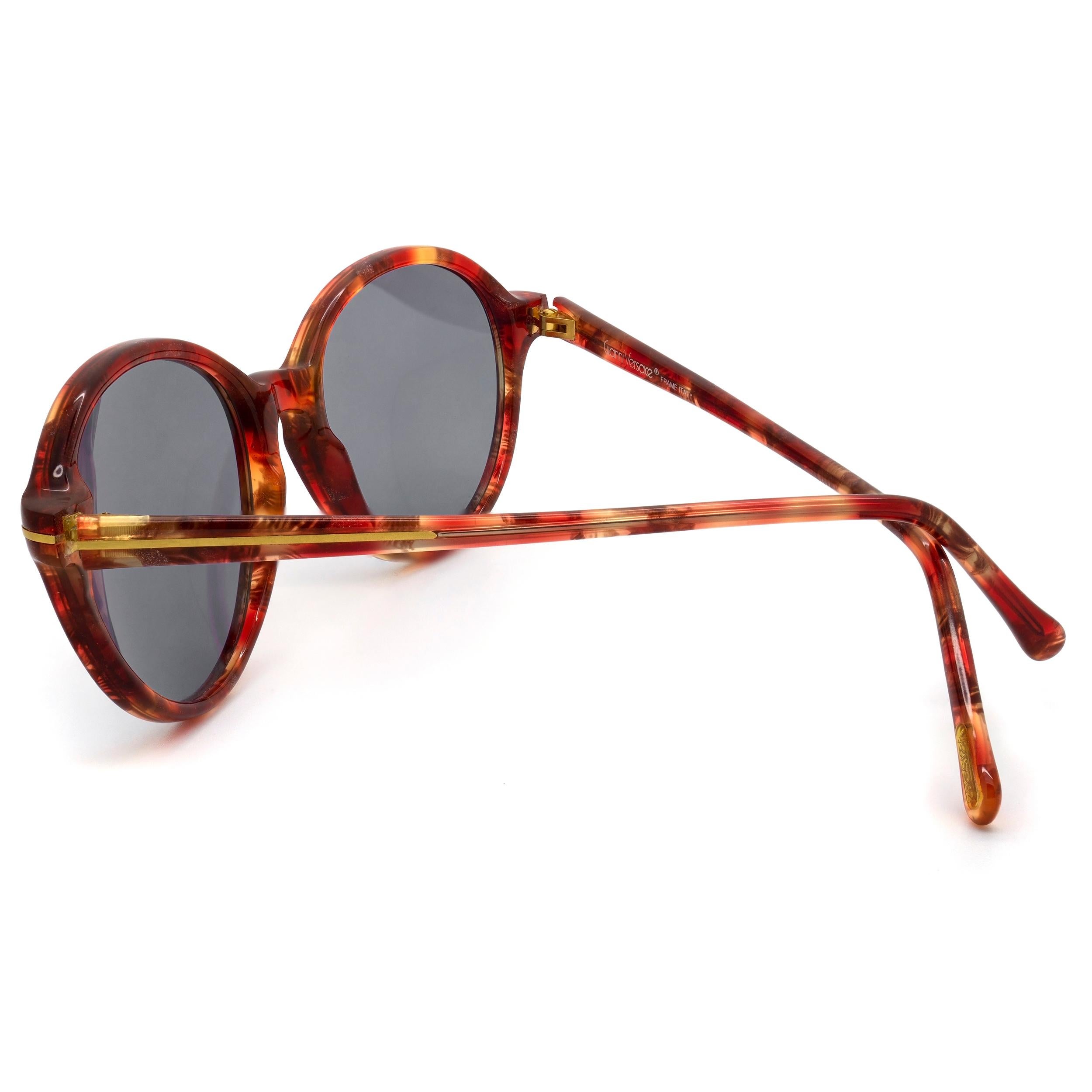versace sunglasses size chart