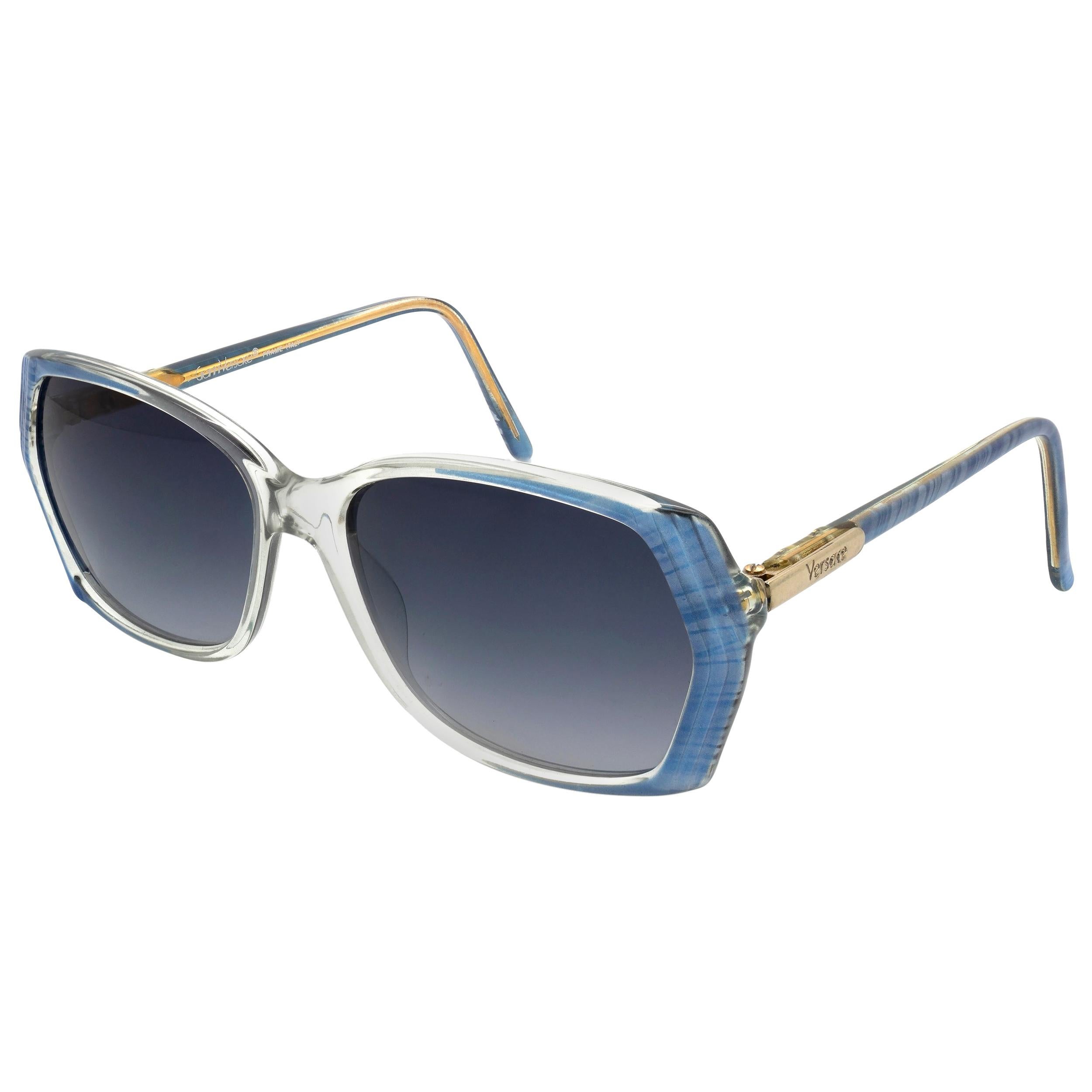 Gianni Versace vintage sunglasses 80s For Sale