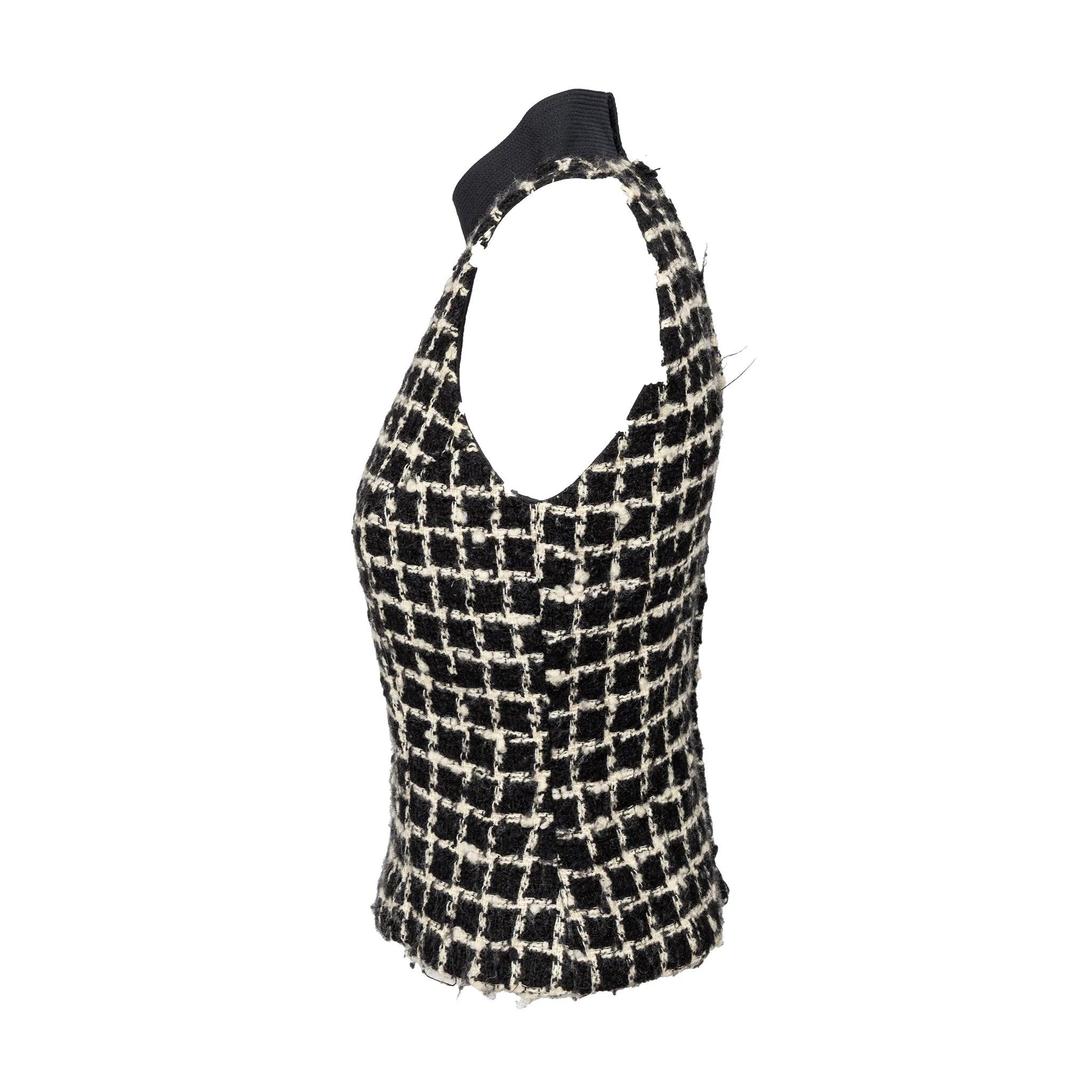 De las mujeres Gianni Versace Conjunto de Tweed Vintage - Años 90 en venta