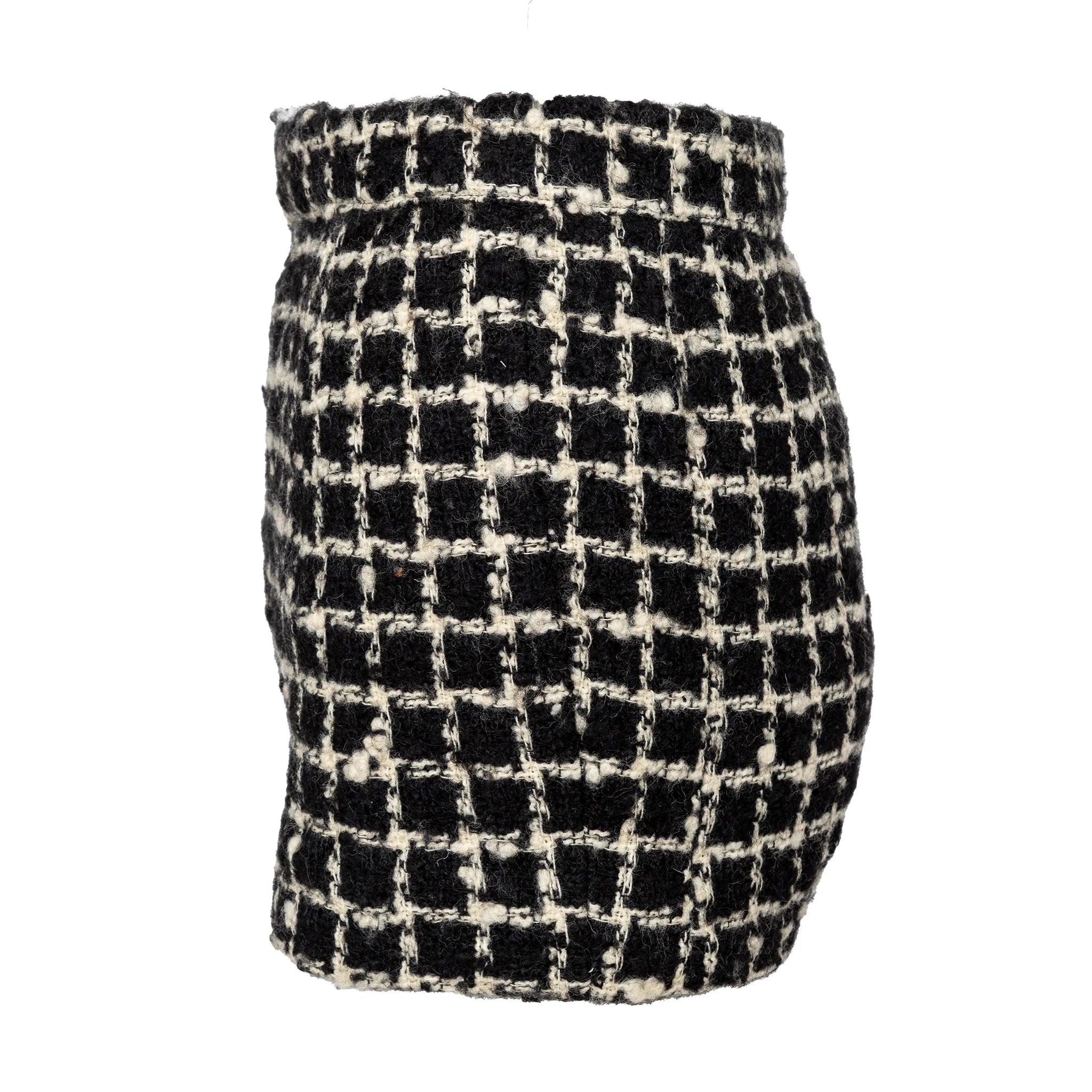 Gianni Versace Conjunto de Tweed Vintage - Años 90 en venta 3