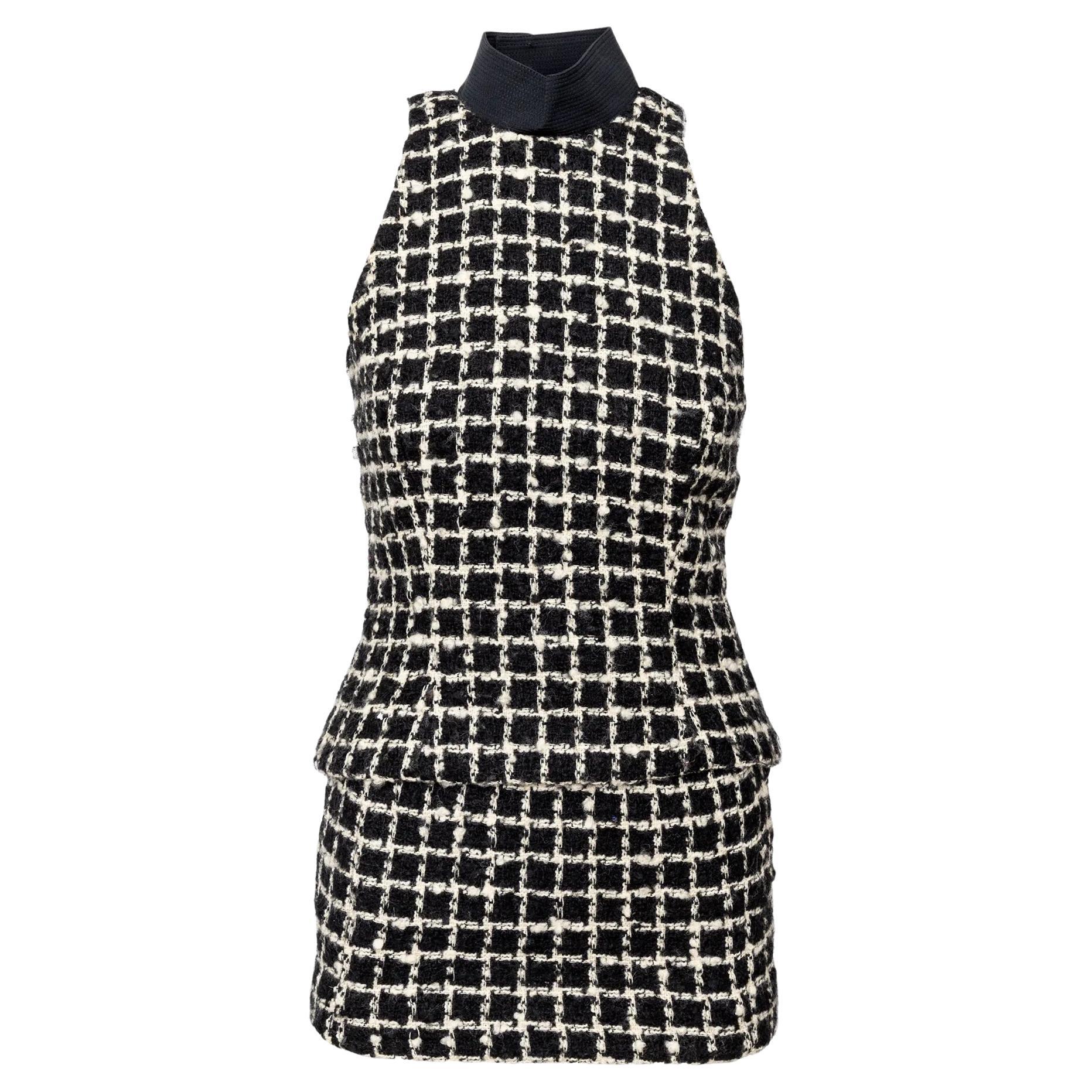 Gianni Versace Vintage Tweed Set -
90s