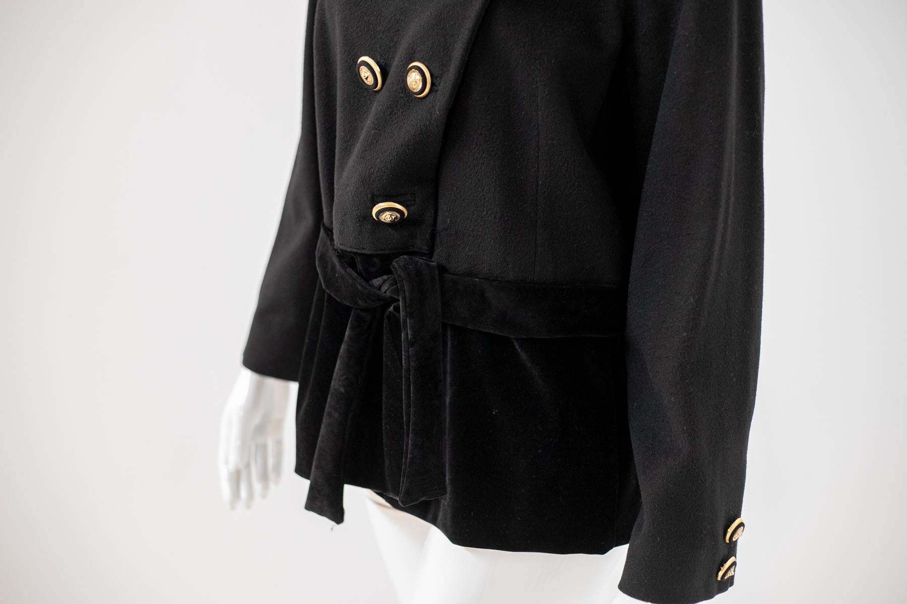 Gianni Versace Vintage Velvet Jacket 2