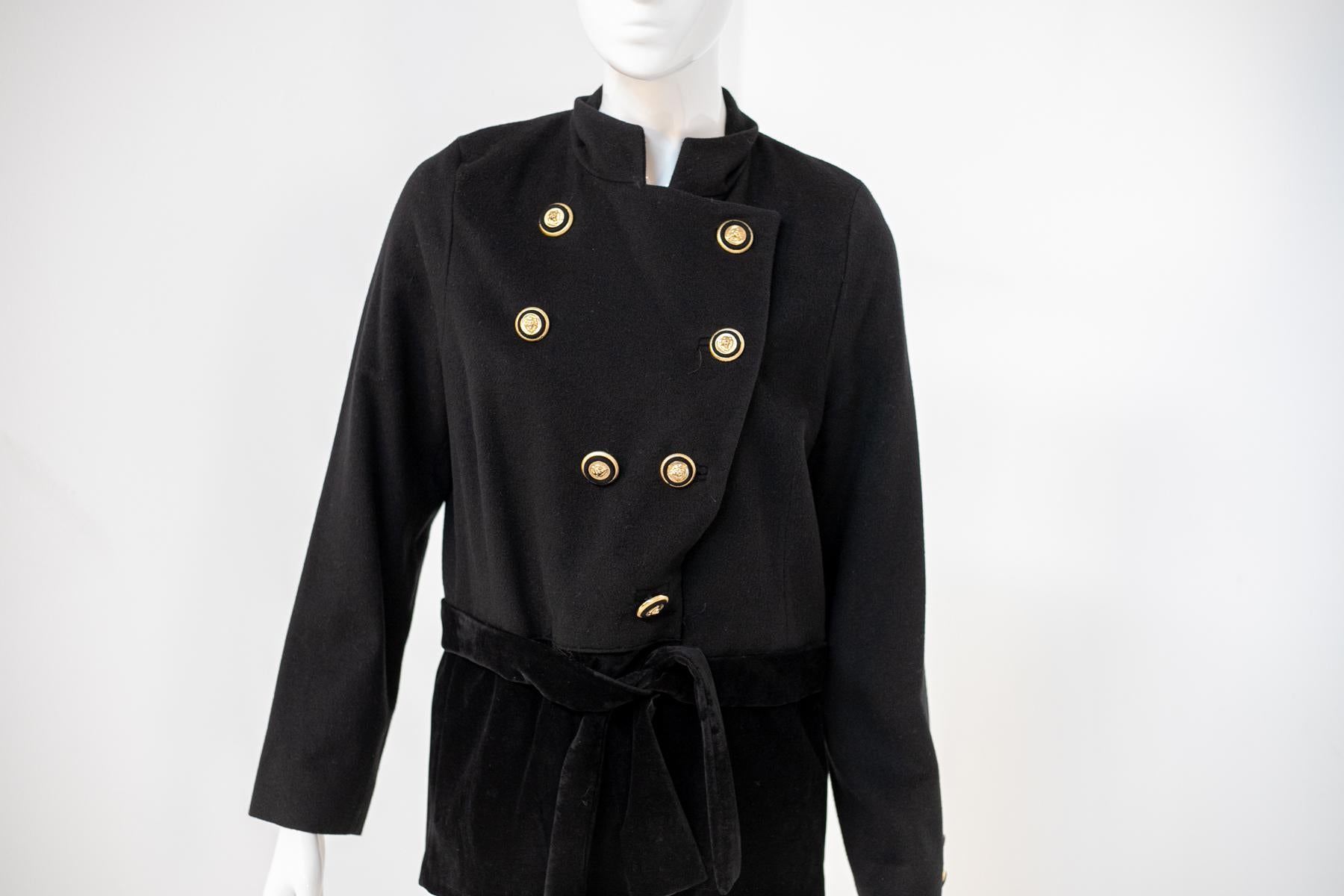 Gianni Versace Vintage Velvet Jacket 3