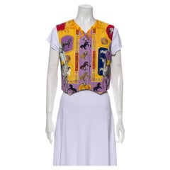 Gianni Versace Retro Vintage Horse Vest (Small)