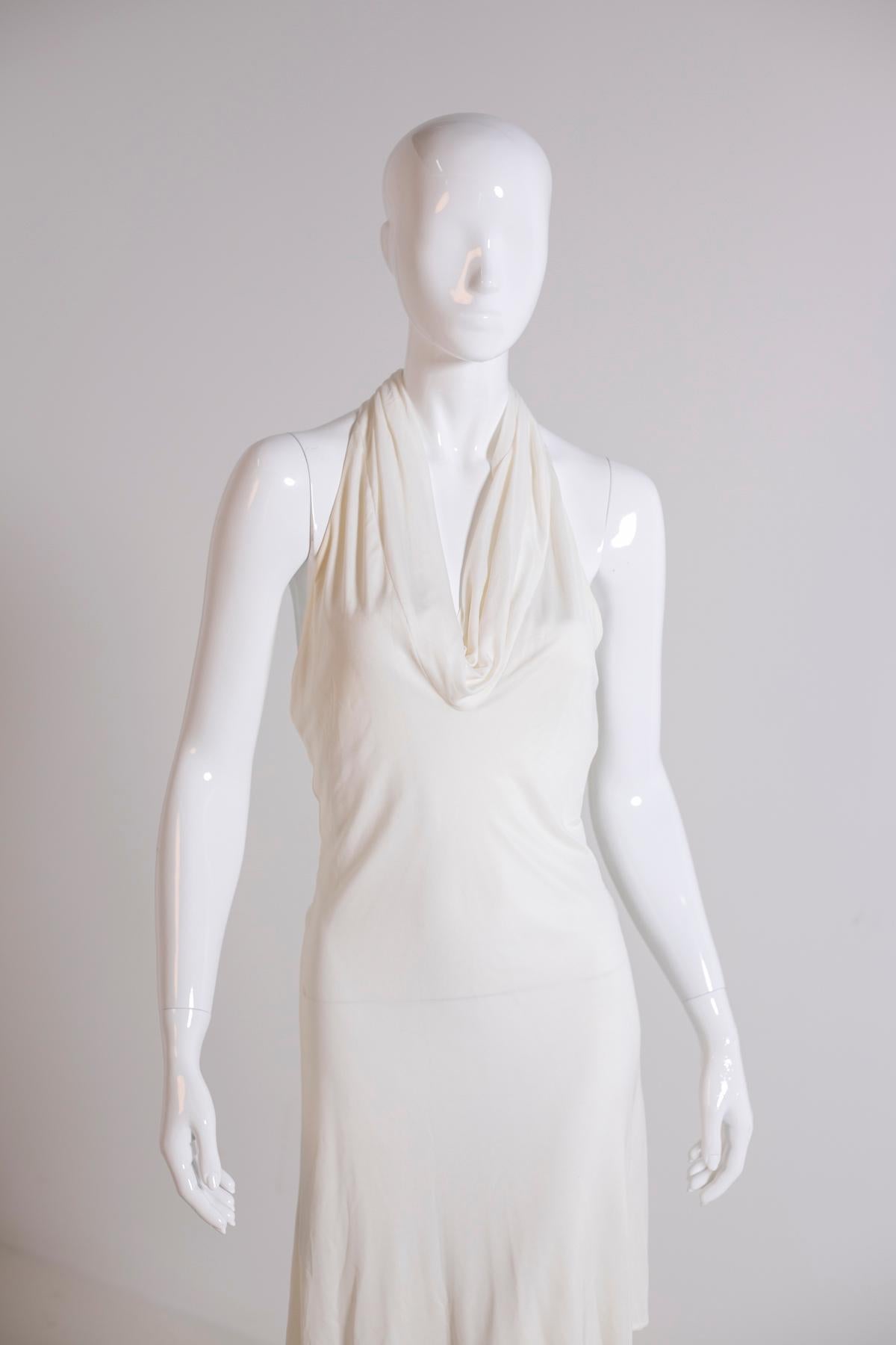 Gianni Versace White Chic Dress 3