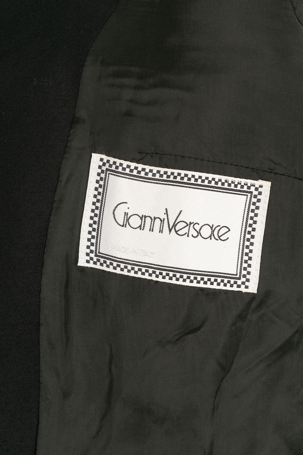 Gianni Versace Wool and Silk Jacket For Sale 6