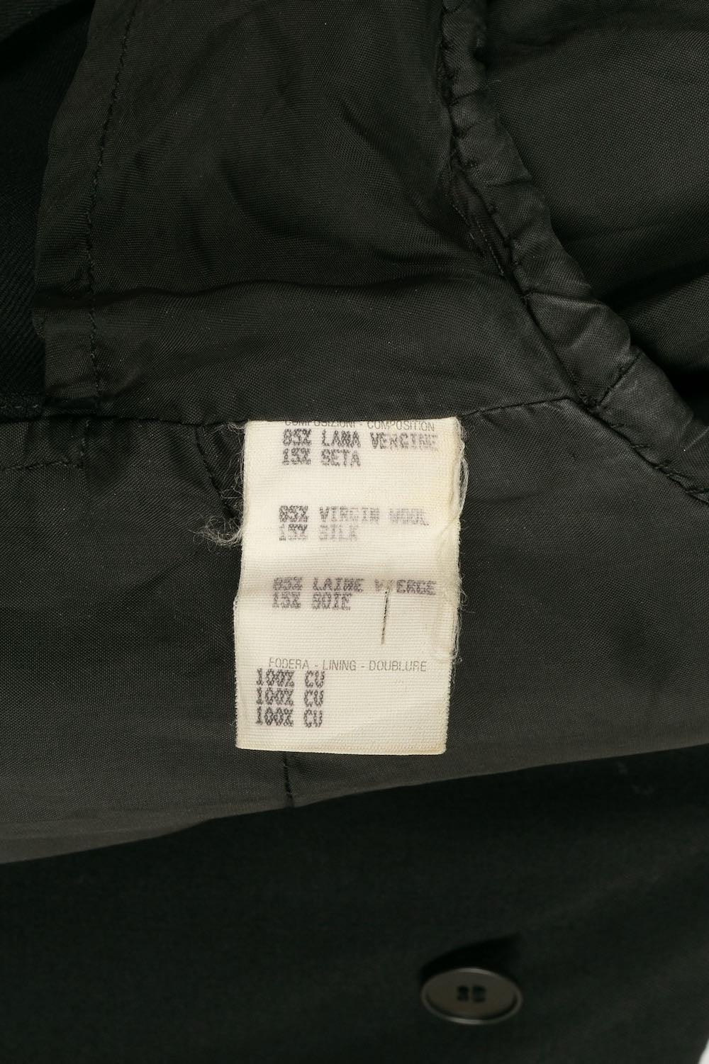 Gianni Versace Wool and Silk Jacket For Sale 7