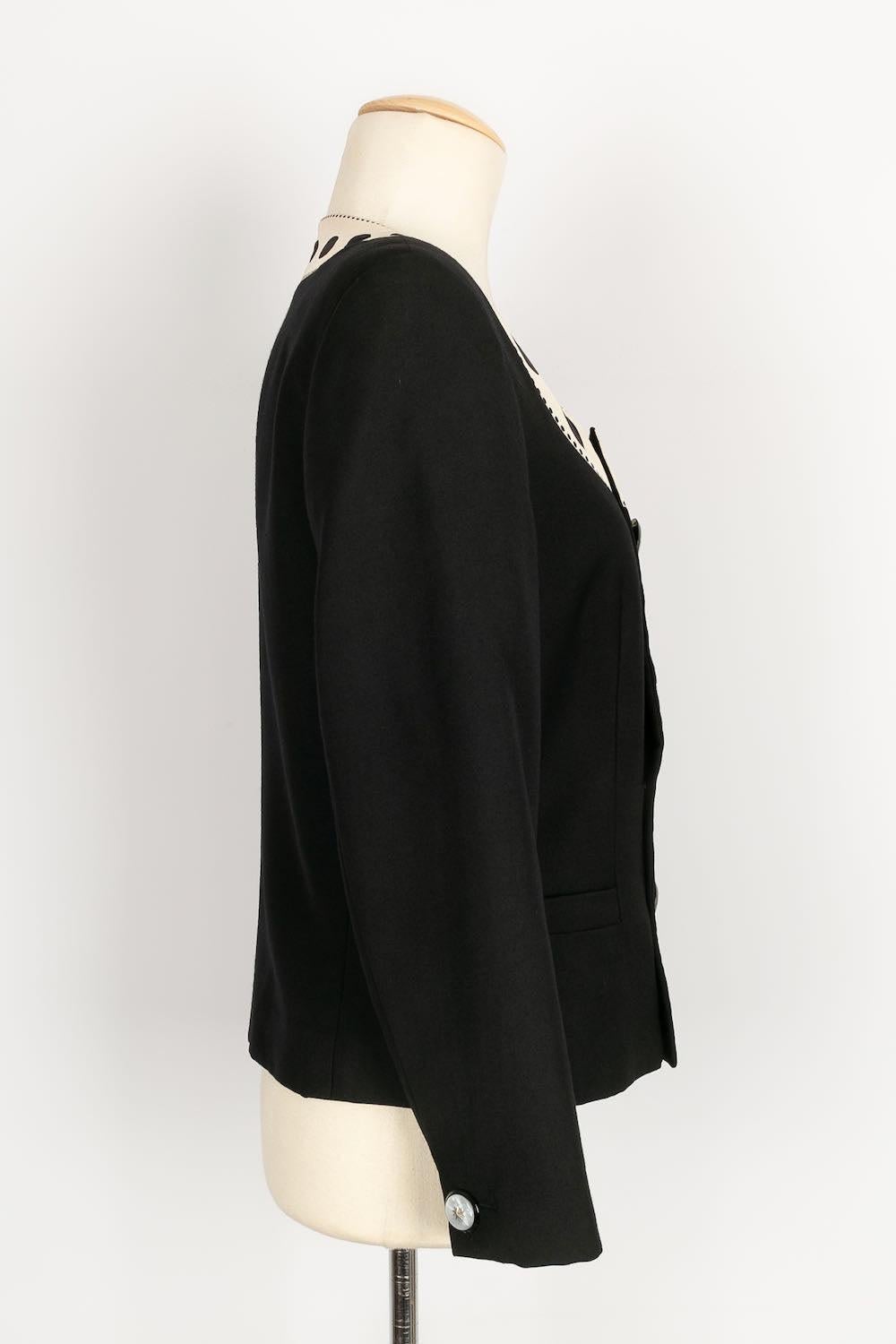 Women's Gianni Versace Wool and Silk Jacket For Sale