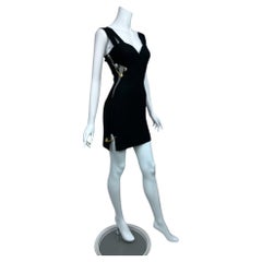 Gianni Versace Safety Pin Mini Dress Sz: 38