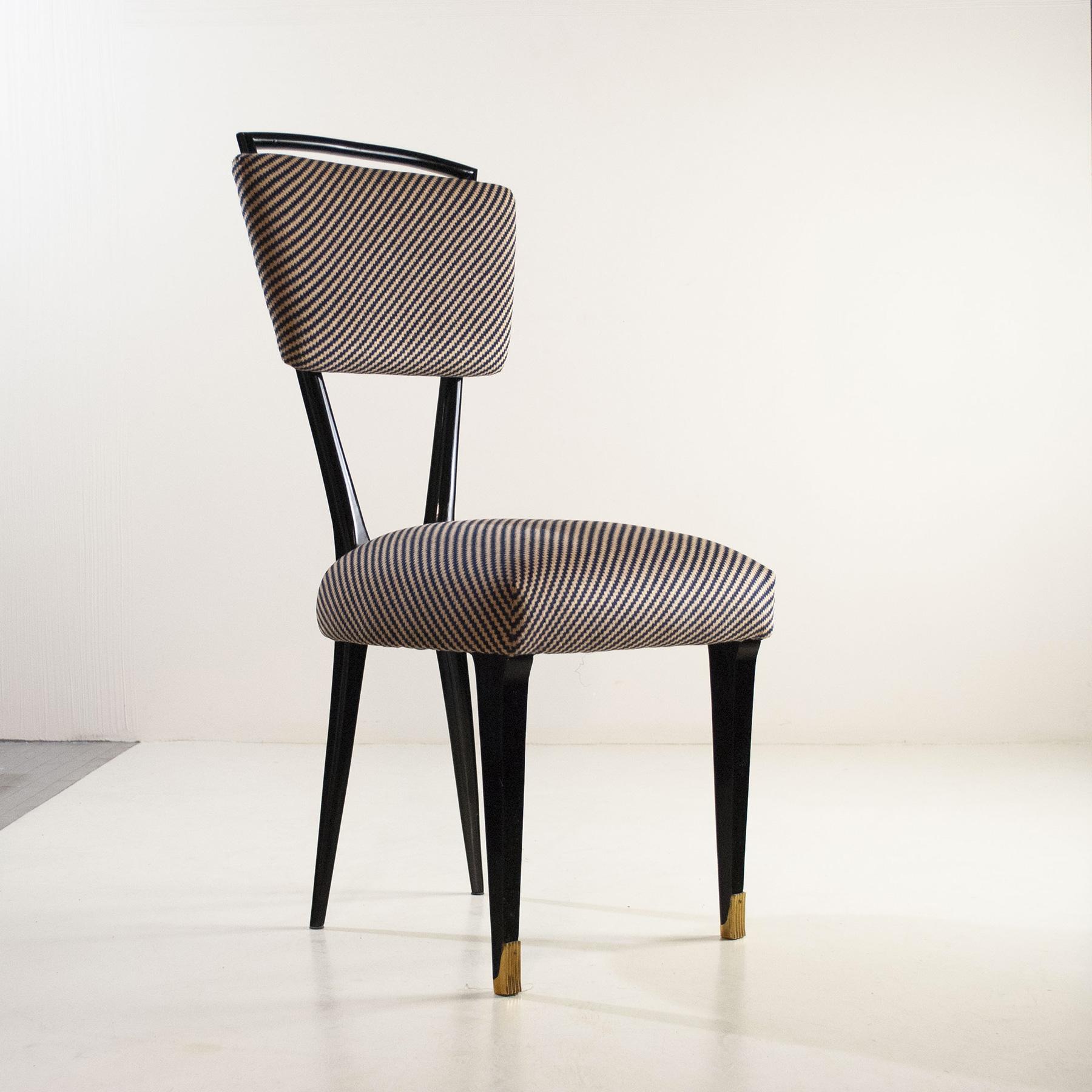 Gianni Vigorelli Italian Designer Set 8 Chairs 50's 5