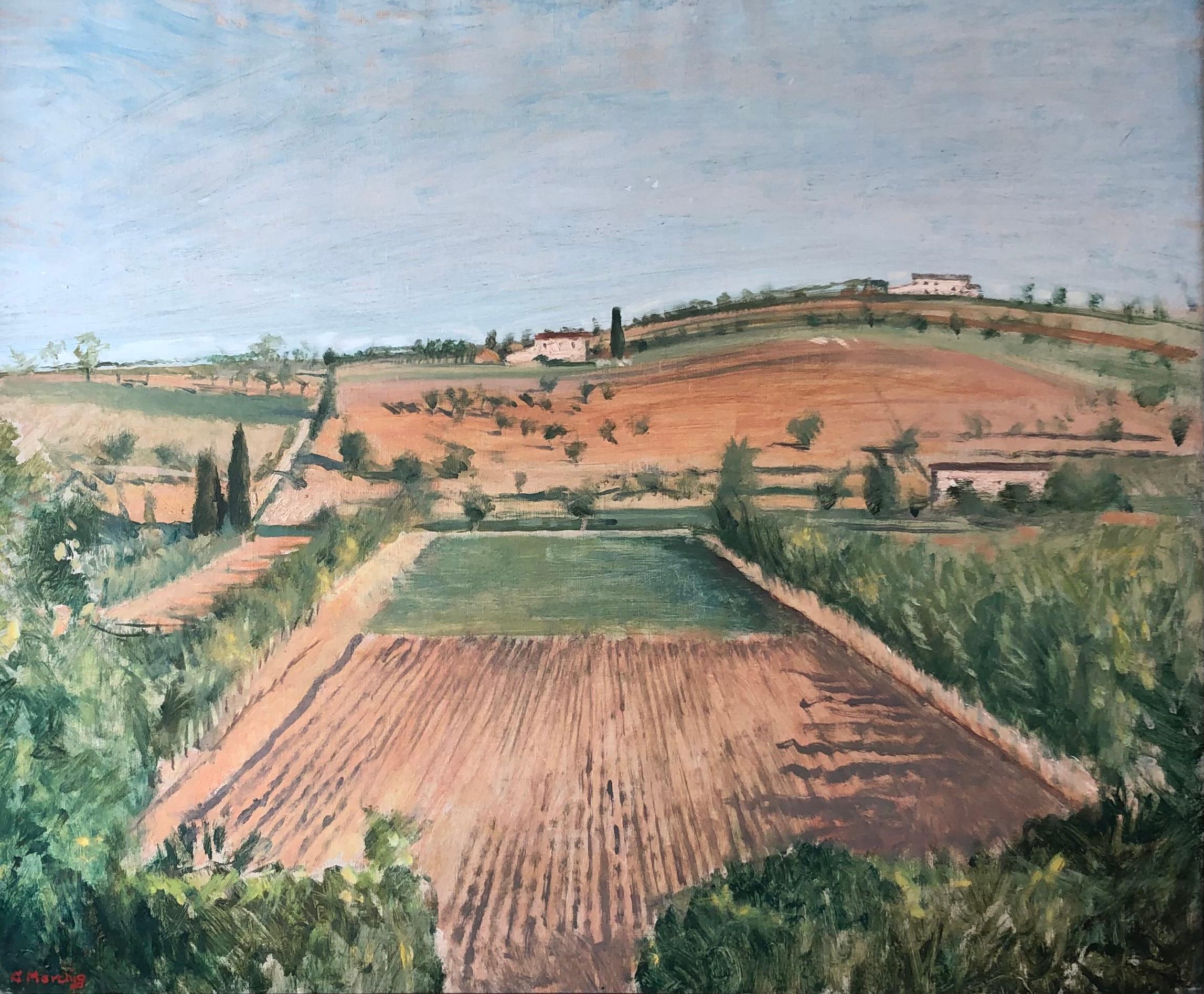 Giannino Marchig Landscape Painting - Paesaggio di Romagna