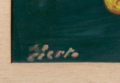 Frutti - Dipinto a olio di Gianpaolo Berto - 1967