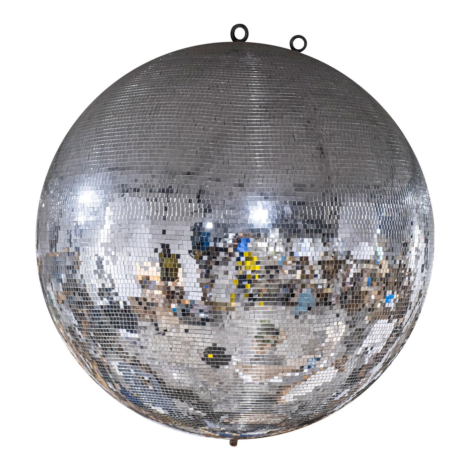 disco ball chandelier