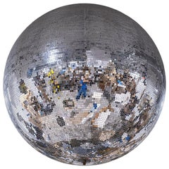 Giant 1970s Disco Ball