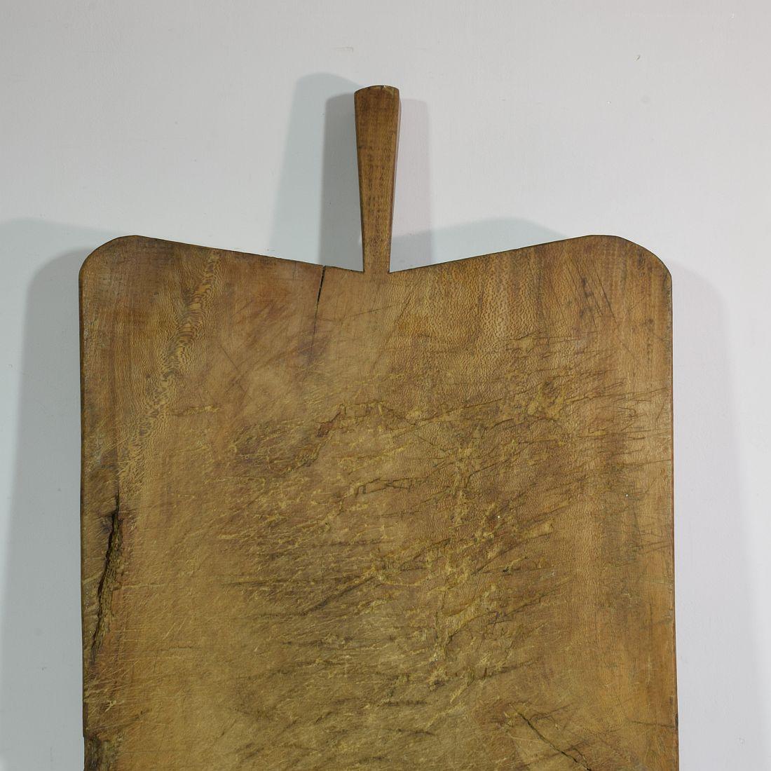 Giant 19th Century, French Wooden Chopping or Cutting Board 7