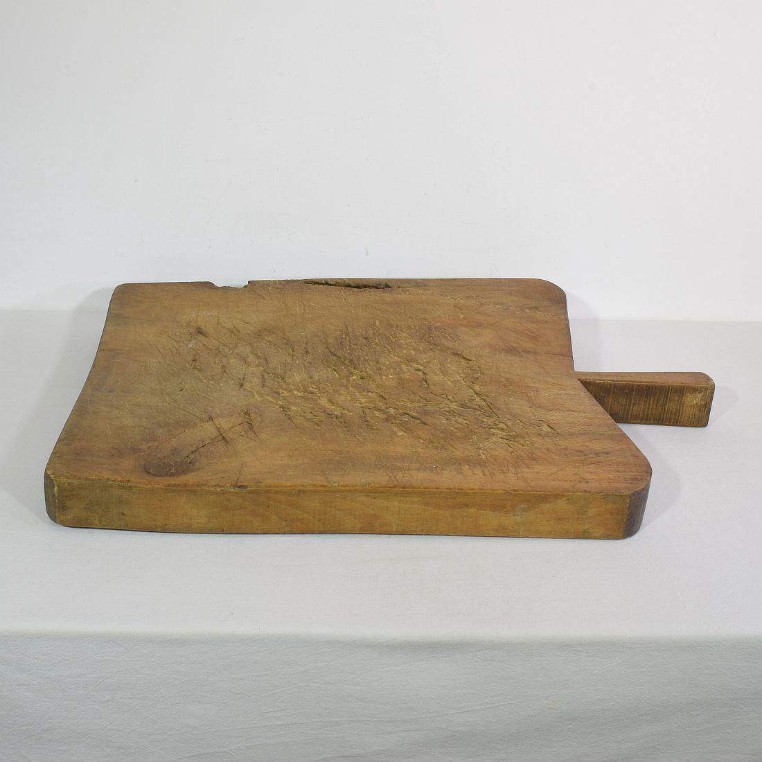 French Provincial Giant 19th Century, French Wooden Chopping or Cutting Board