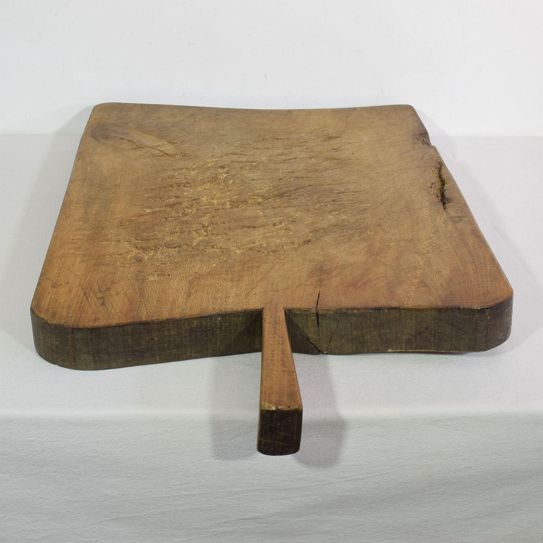 Giant 19th Century, French Wooden Chopping or Cutting Board 1