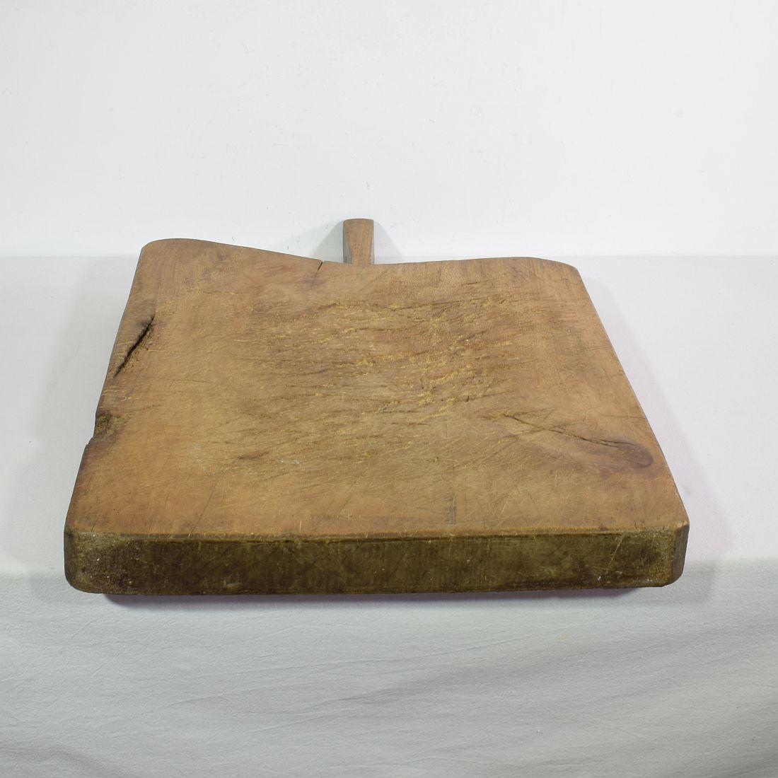 Giant 19th Century, French Wooden Chopping or Cutting Board 2