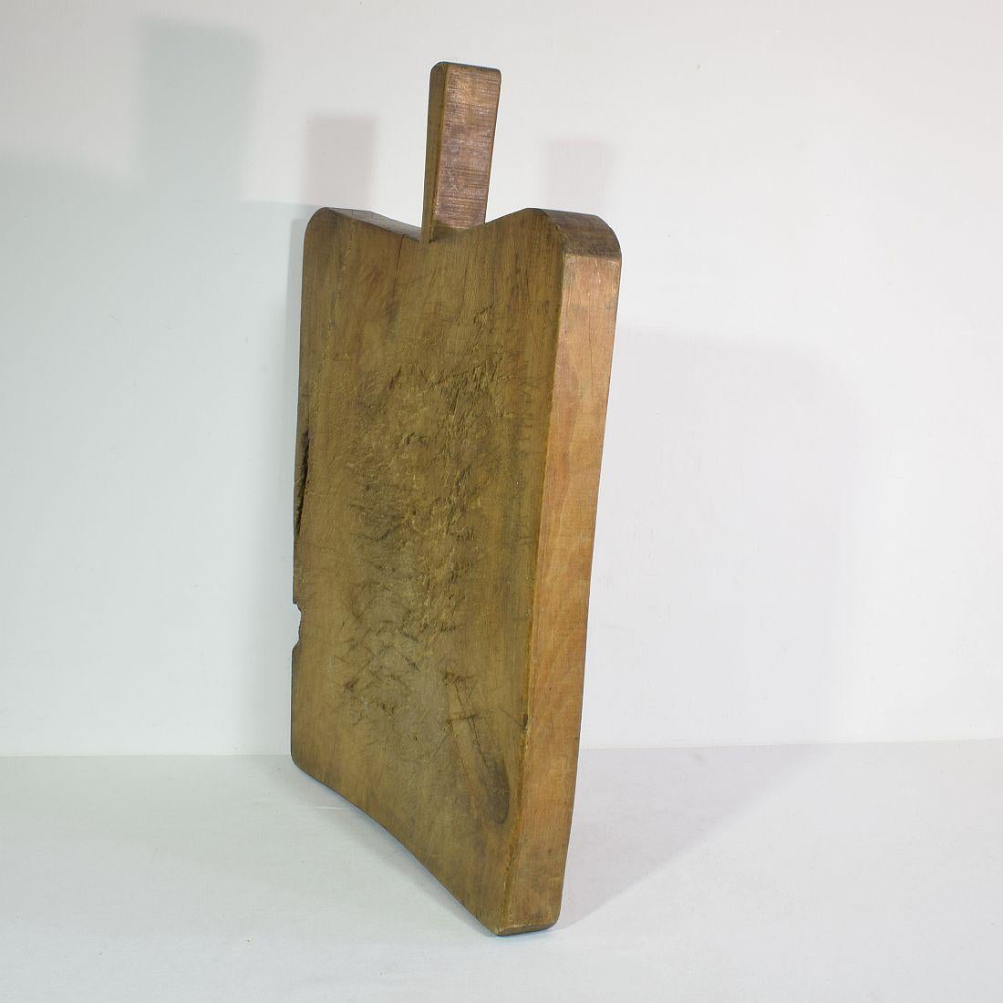 Giant 19th Century, French Wooden Chopping or Cutting Board 4