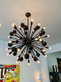 Giant 60-Arm Sputnik Chandelier