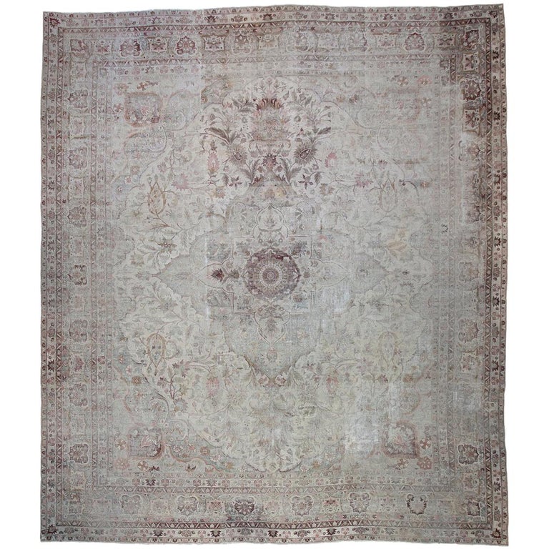 Giant Amritsar Carpet with Wear 'DK11399' For Sale at 1stDibs