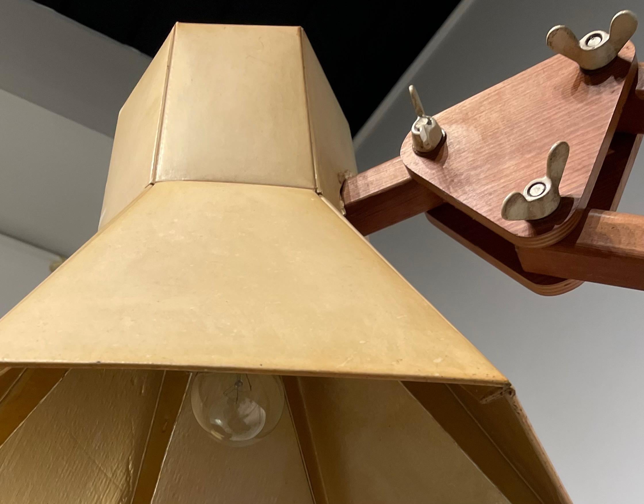 Belgian Giant Anglepoise Adjustable Architect Floor Lamp Designed in 1970, Belgium