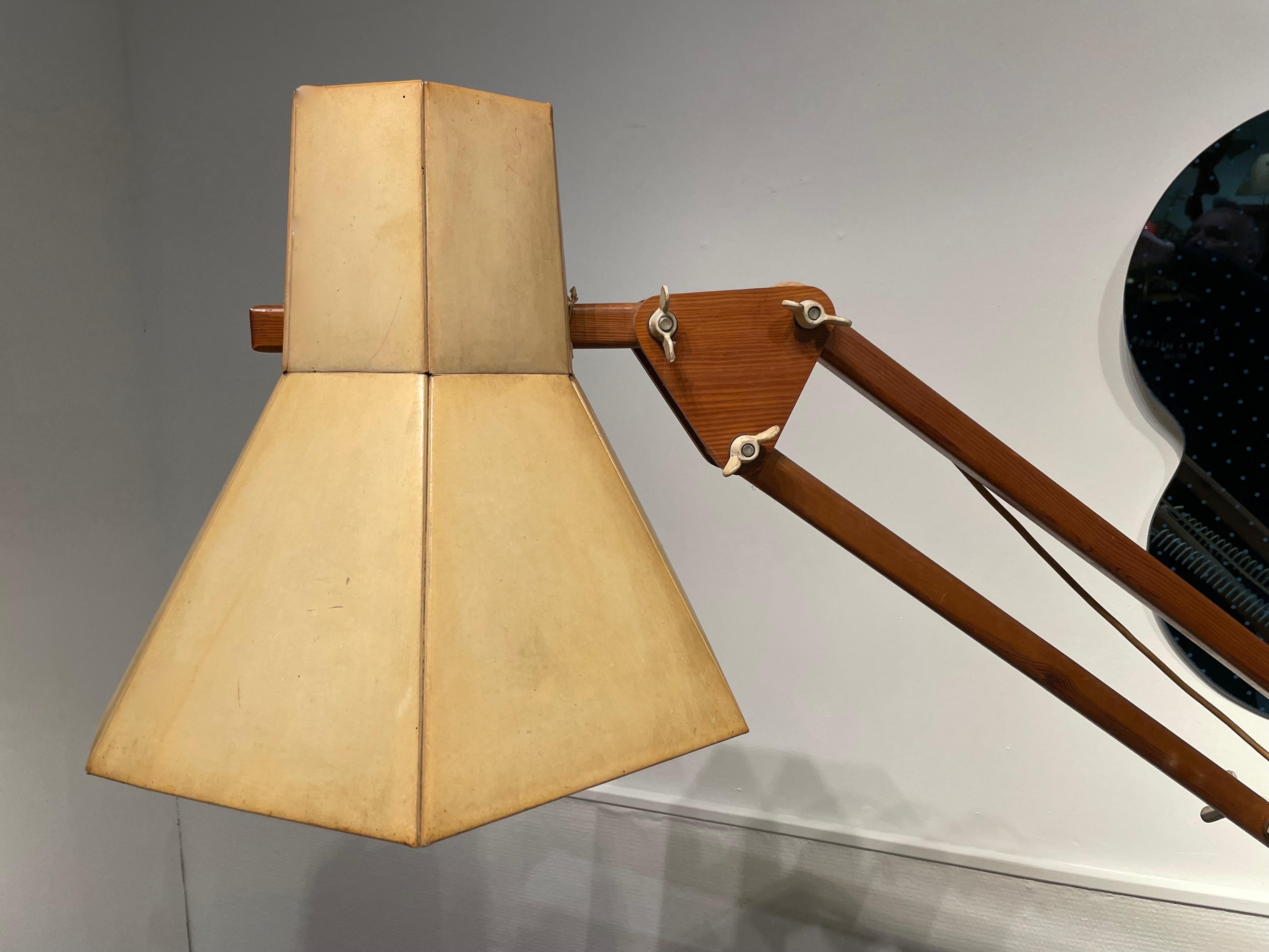 Giant Anglepoise Adjustable Architect Floor Lamp Designed in 1970, Belgium 2