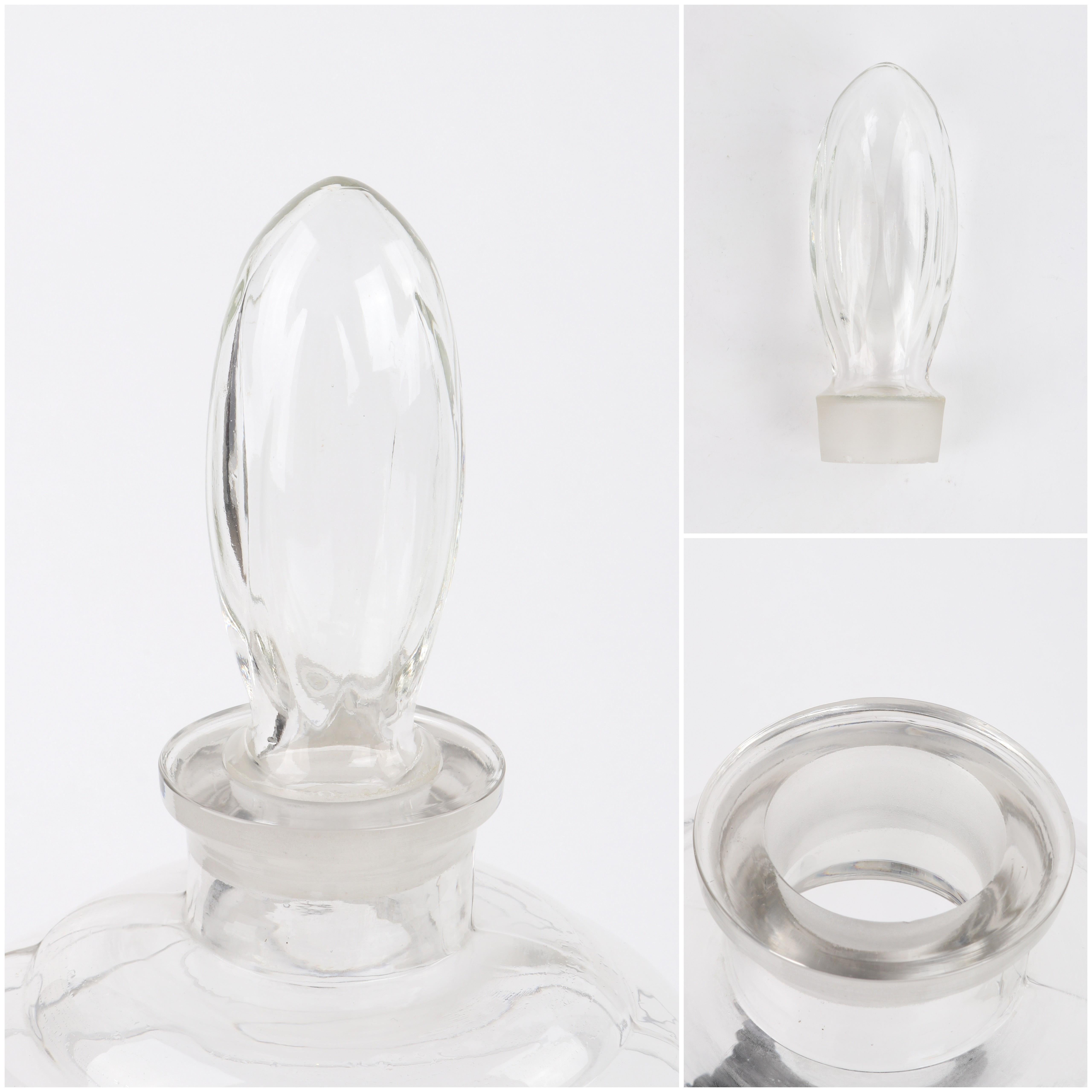Riesiger antiker Factice Parfüm-Apotheker-Urnenständer aus Kunstglas im Angebot 5