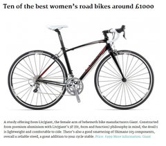 GIANT AVAIL 1 EXTRA SMALL WOMENS ROAD BiKE RRP £999 SHIMANO 105 DRIVE TRAIN