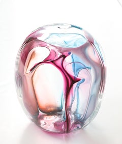 Sculpture géante en forme de sphère en verre soufflé, de Peter Bramhall, 1995