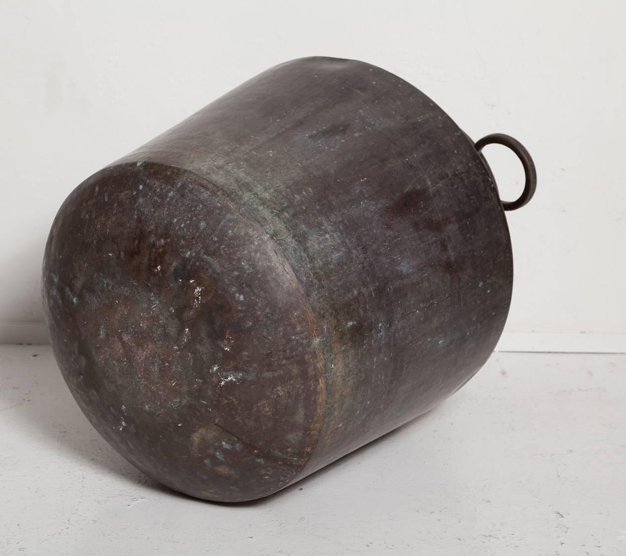 Giant Bronze Lidded Vessel 1