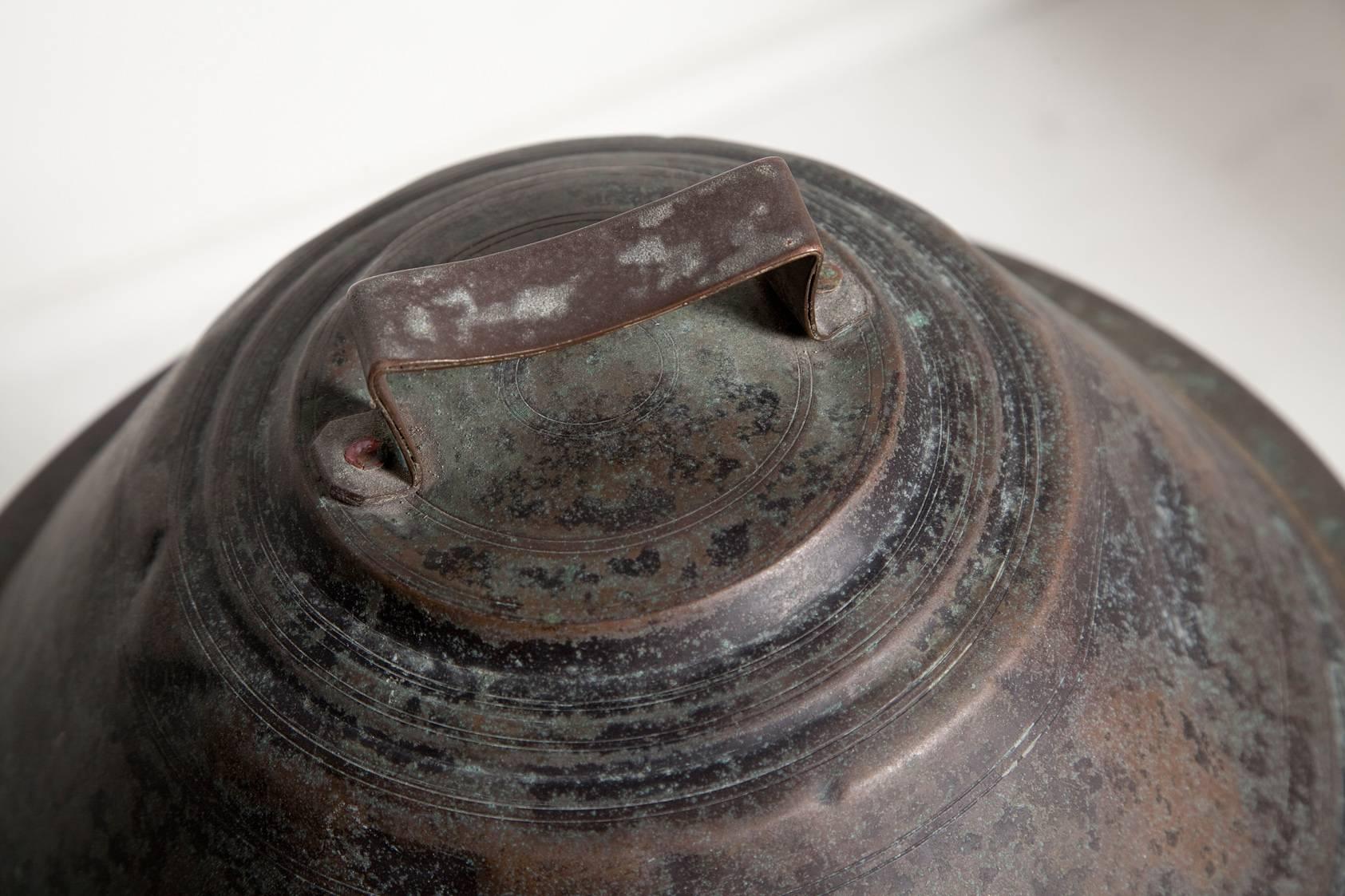 Giant Bronze Lidded Vessel 2