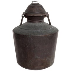 Giant Bronze Lidded Vessel