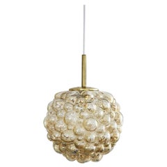 Lampe suspendue à bulles géantes Helena Tynell pour Limburg, 1970
