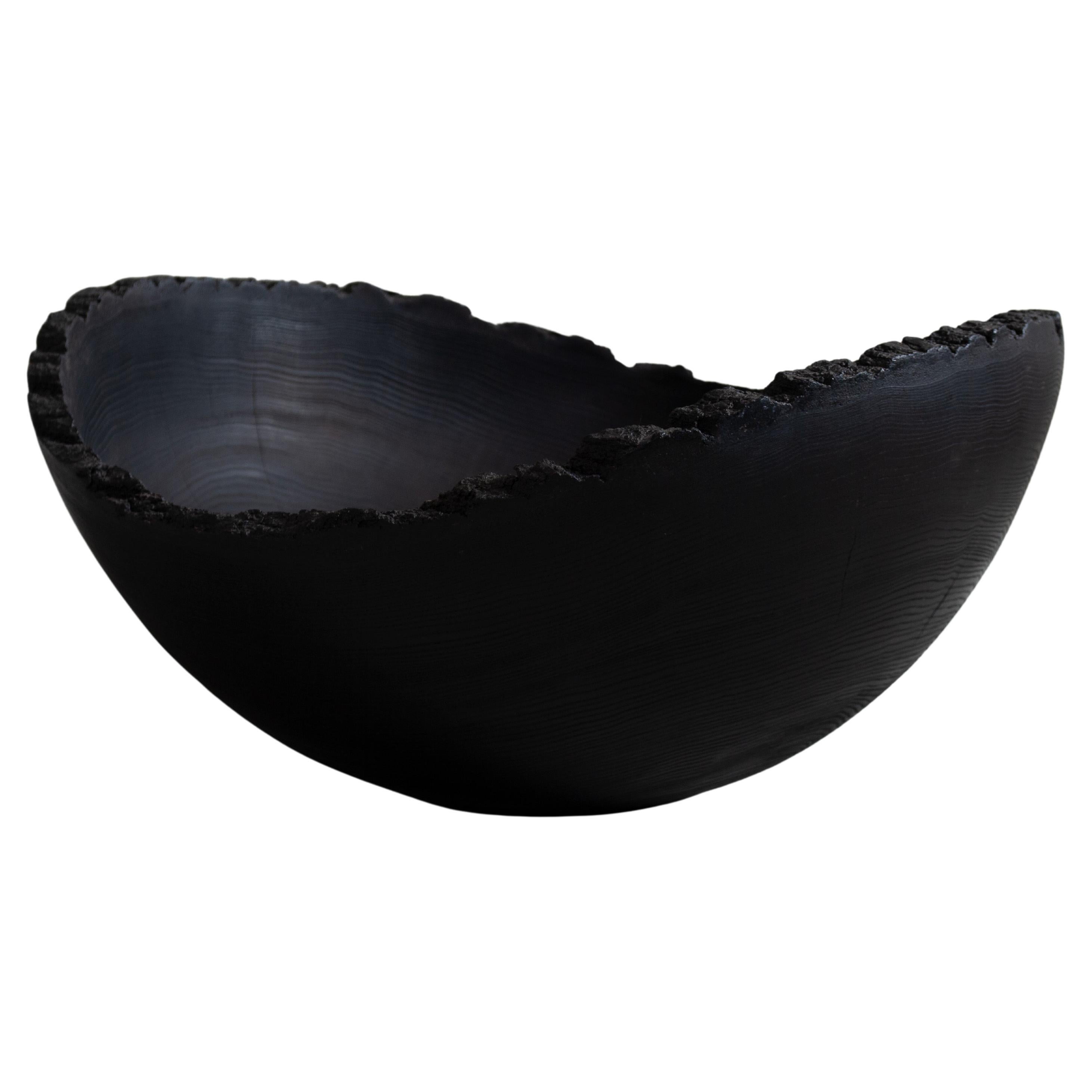 Giant Centrepiece Bowl, English Ash Yakisugi