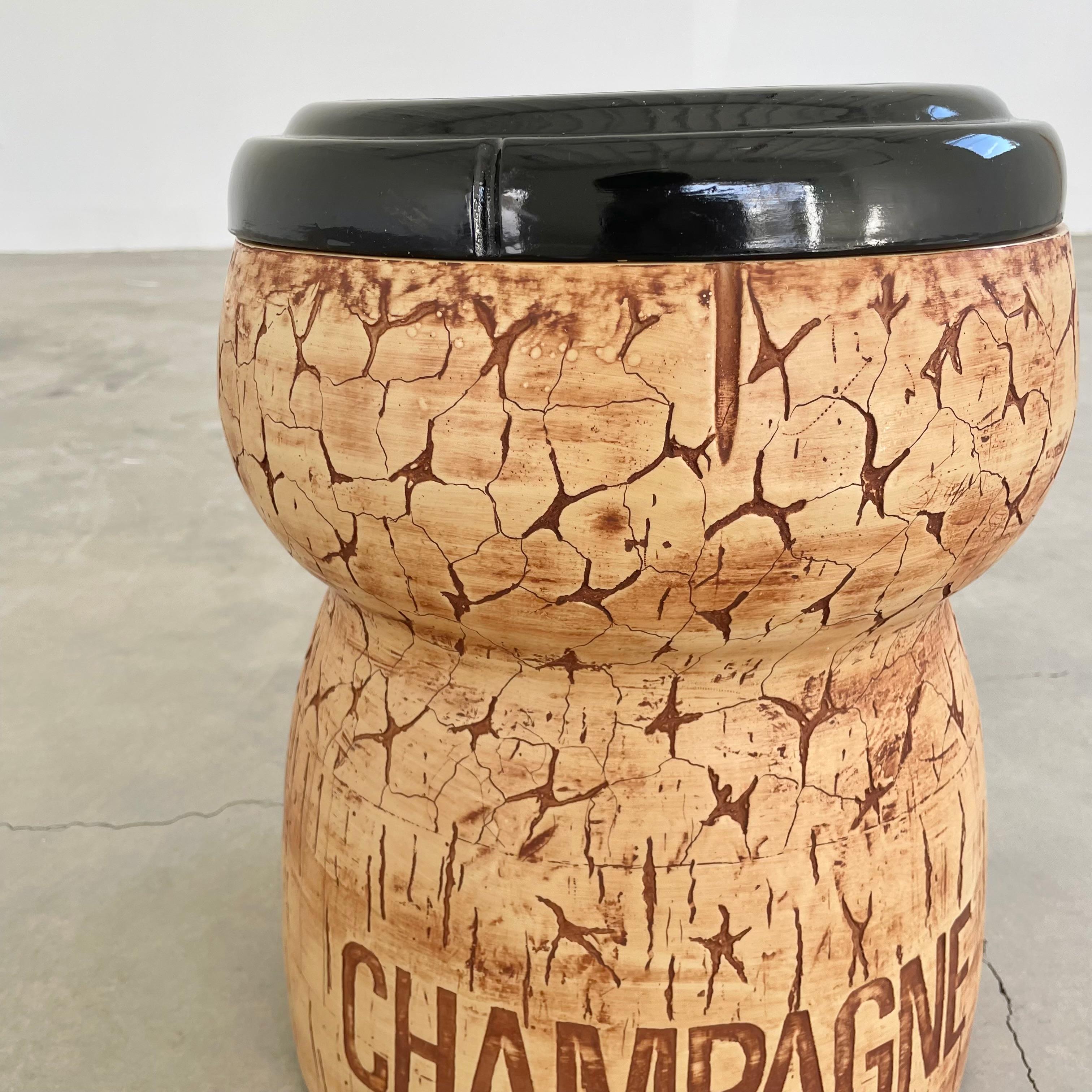 Plastic Giant Champagne Cooler by Think Big, 1987