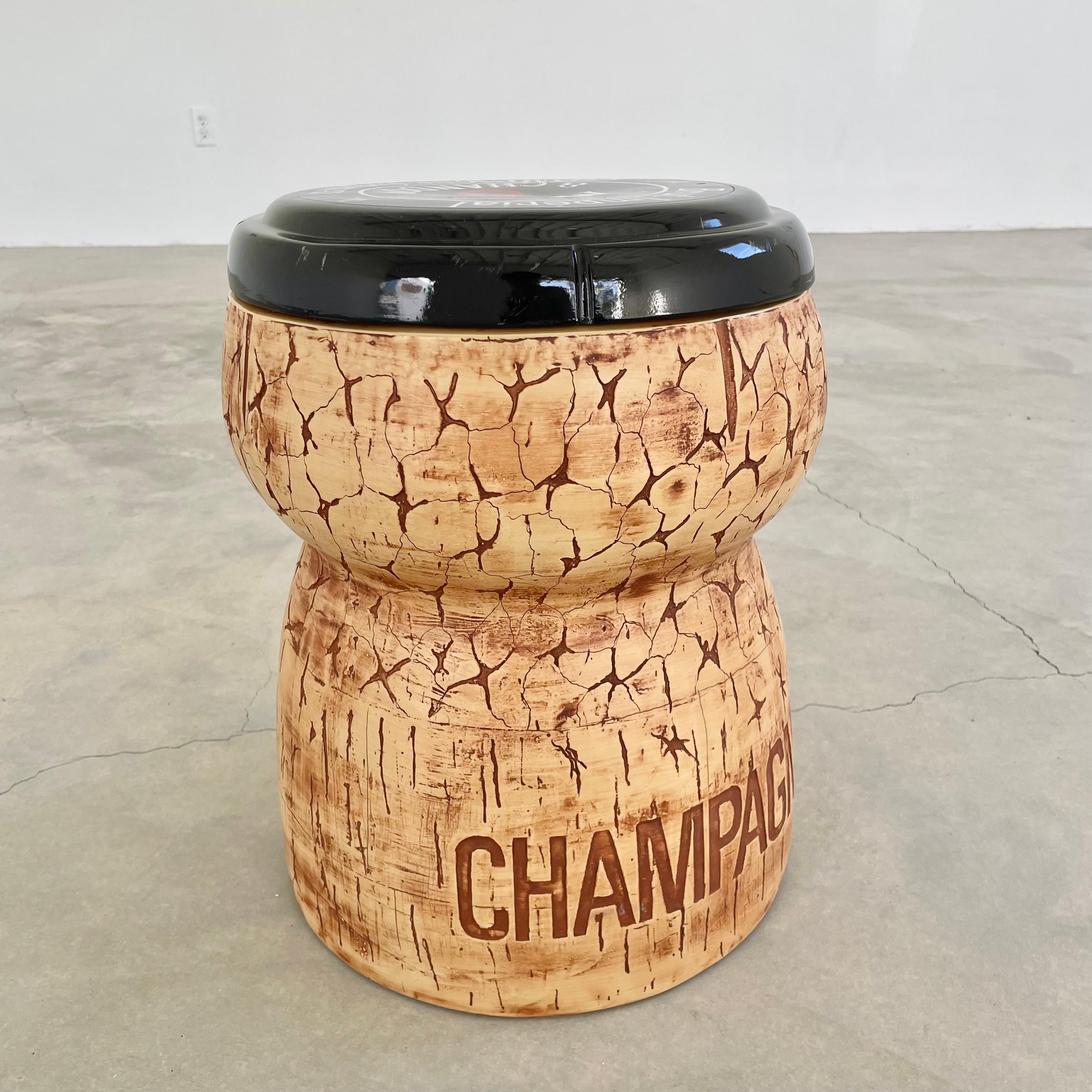 Giant Champagne Cooler by Think Big, 1987 2