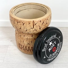 Giant Champagne Cooler Stool by Think Big, 1987