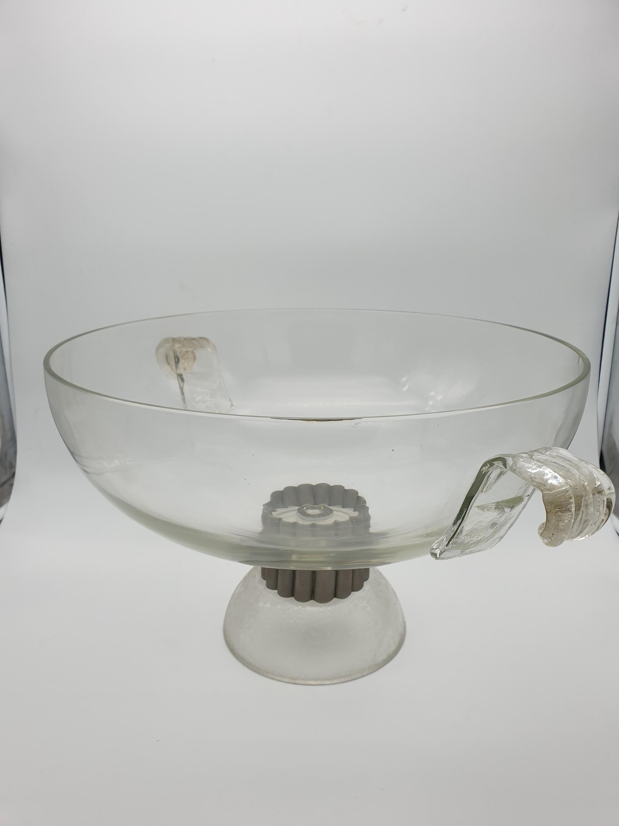 giant glass bowl