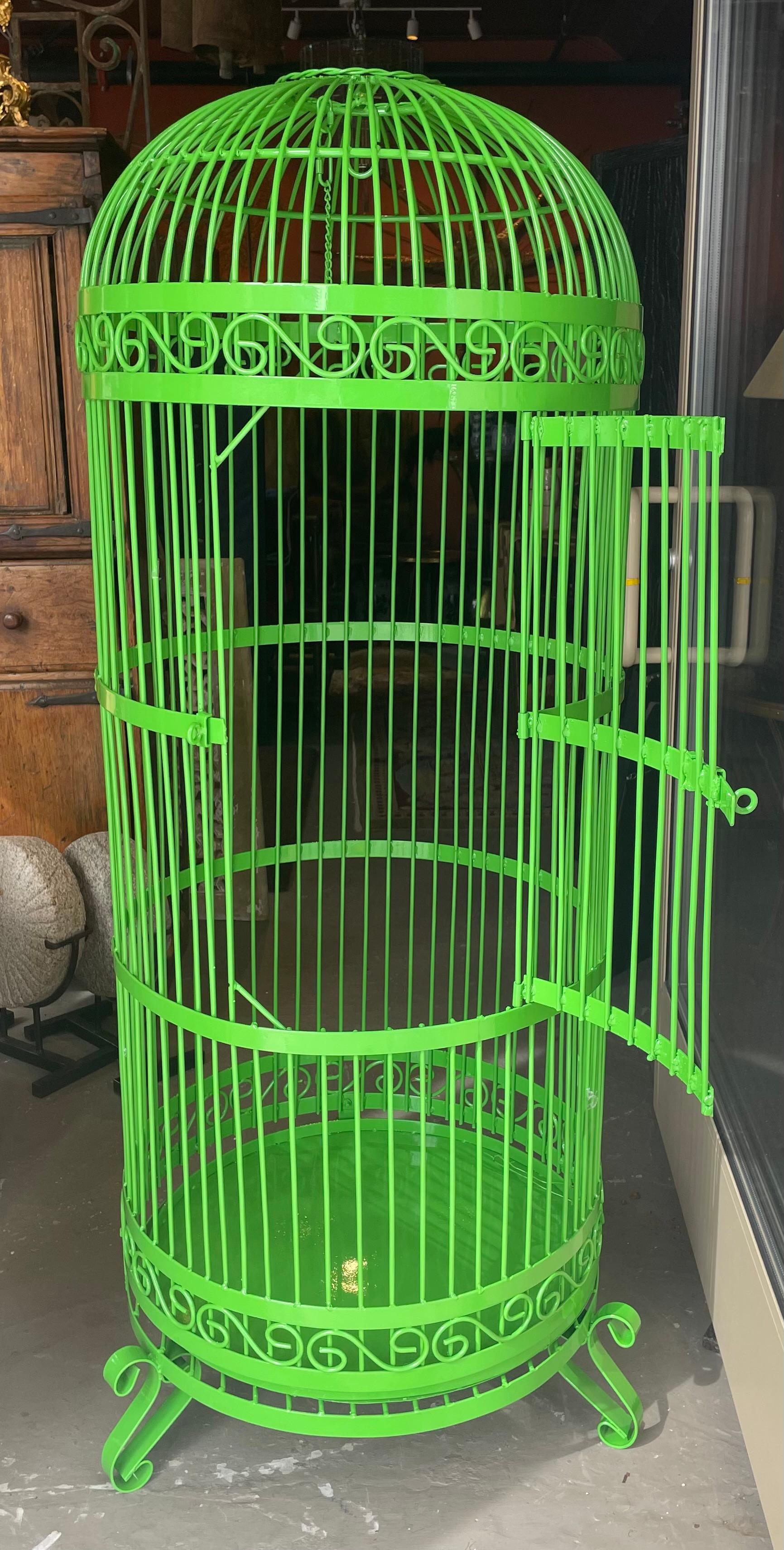 Giant Colorful Birdcage  For Sale 3