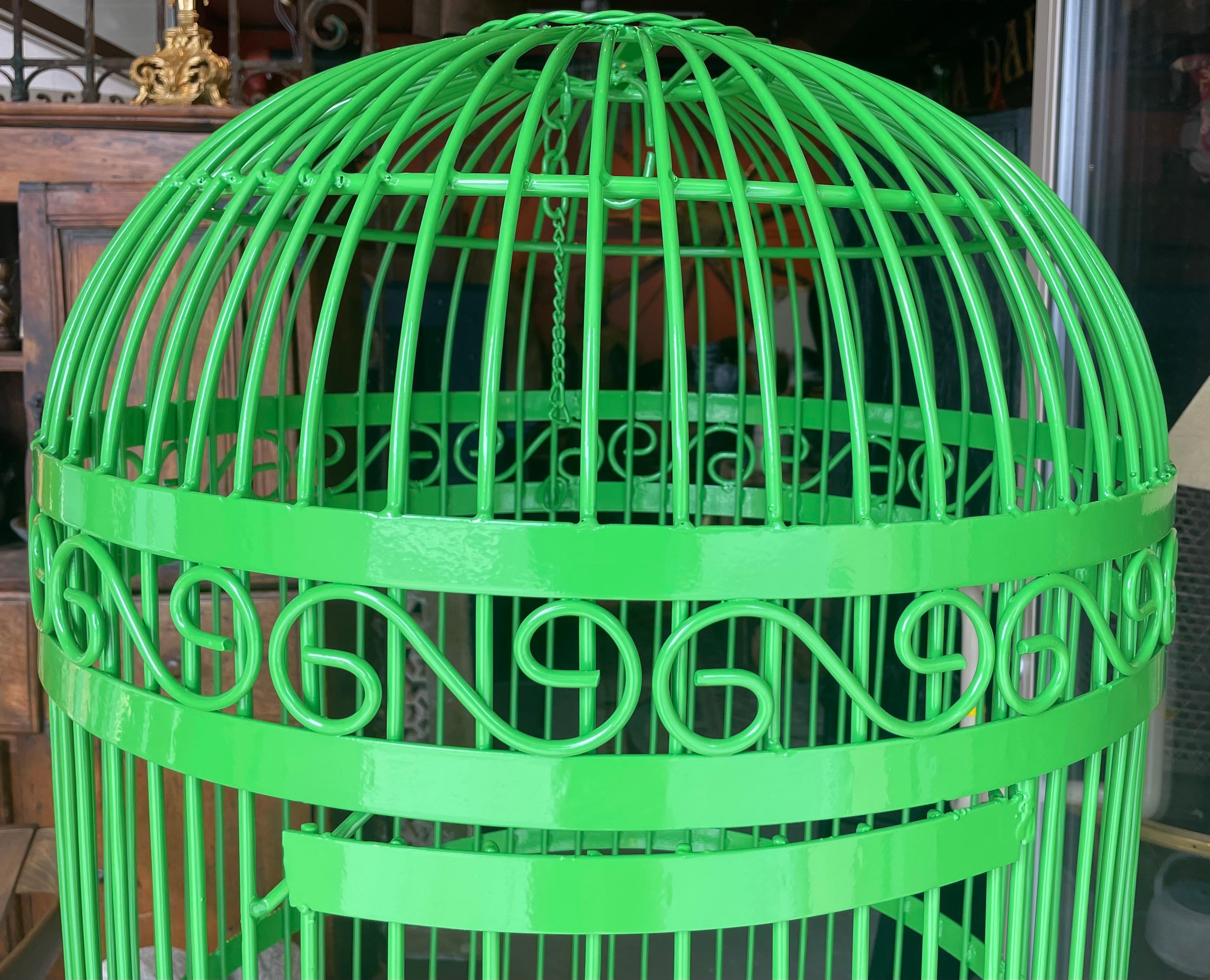 Giant Colorful Birdcage  For Sale 1