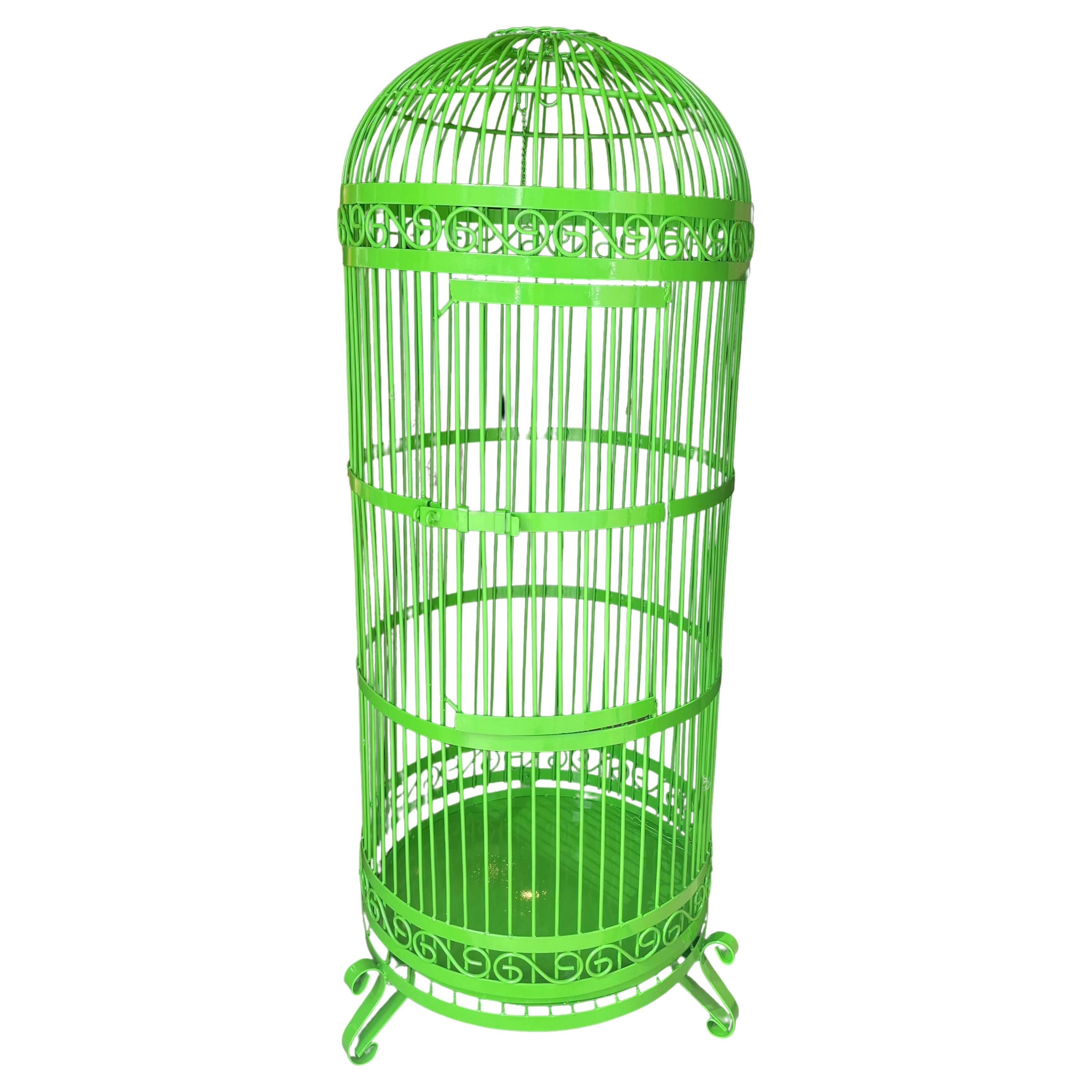 Cage à oiseaux colorée géante 